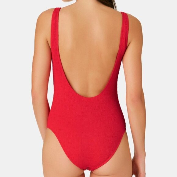 NWT California Waves One Piece Swimsuit XS Red - Picture 2 of 3